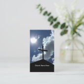 Christelijke kerkthema-Visitekaartjes Visitekaartje (Staand voorkant)