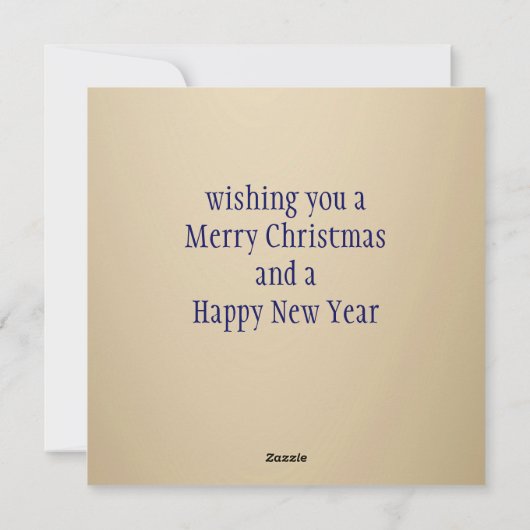 Christelijke kerst Een kind wordt ons gegeven Feestdagenkaart (Achterkant)