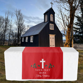 Christelijke Kerst Evenementen Tafelloper Wandkleed