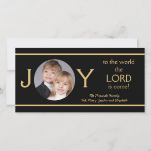 Christelijke Kerst Foto Kaarten Joy