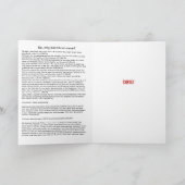 Christelijke Kerst Kaart (Binnen)