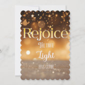 Christelijke Kerst Kaart (Voorkant)