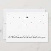 Christelijke Kerst Kaart 2023 Eenvoudig ontwerp (Voorkant)