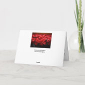 Christelijke kerst Kaart met evangelische boodscha (Achterkant)