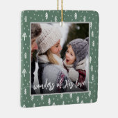 Christelijke kerst keramisch ornament (Rechts)