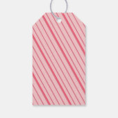 Christelijke kerst met paardenroze staart cadeaulabel (Achterkant)