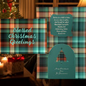 Christelijke Kerst Schrift Plakken Ontwerp Feestdagen Kaart