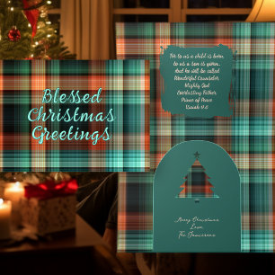 Christelijke Kerst Schrift Plakken Ontwerp Feestdagen Kaart