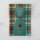 Christelijke Kerst Schrift Plakken Ontwerp Feestdagen Kaart (Binnen)