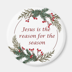 Christelijke Kerst Schrift Sticker Schrift Magneet