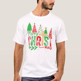 Christelijke kerst t-shirt