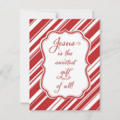 Christelijke kerst van Jezus Rood en Wit (Voorkant)