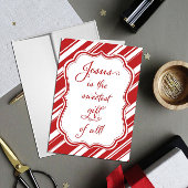 Christelijke kerst van Jezus Rood en Wit