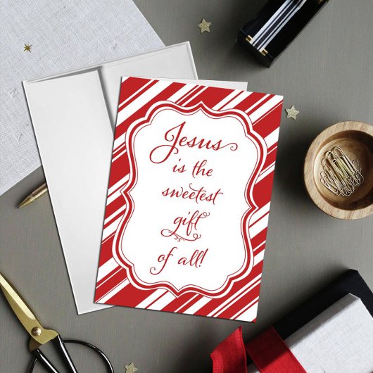 Christelijke kerst van Jezus Rood en Wit