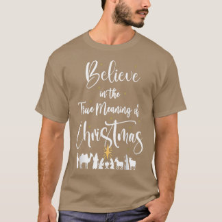 Christelijke kerstBaby Jezus Nativiteit T-shirt