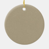 Christelijke Kerstbal Keramisch Ornament (Achterkant)
