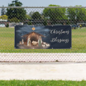 Christelijke kerstbanner spandoek (Insitu)