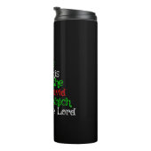 Christelijke kerstboomShirten Thermosbeker (Geroteerd rechts)