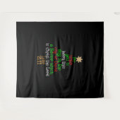 Christelijke kerstboomShirten Wandkleed (Voorkant (horizontaal))