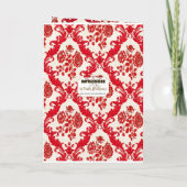 Christelijke kerstcadeaufoto binnenin feestdagen kaart (Achterkant)