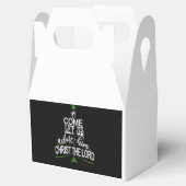 Christelijke kerstcadeaus voor mannen en vrouwen bedankdoosjes (Geopend)