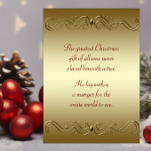 Christelijke kerstfeestdag feestdagen kaart