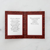 Christelijke kerstfeestdag feestdagen kaart (Binnen)