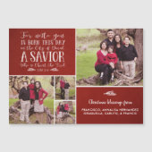 Christelijke kerstfeestdag met kerstversie - Typog (Voorkant)