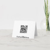 Christelijke kerstfeestdag voor religieuze doelein feestdagen kaart (Achterkant)