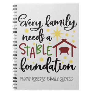 Christelijke kerstfeestelijke feestelijke citaten notitieboek