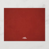 Christelijke kerstfeestfoto met budget (Achterkant)