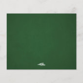 Christelijke kerstfeestfoto met budget (Achterkant)