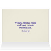 Christelijke kerstfeestversie voor  kunsten (Binnen Horizontaal (Boven))