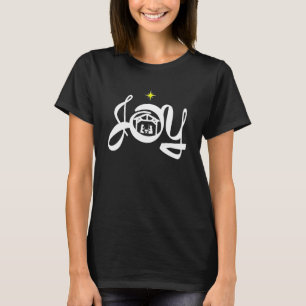 Christelijke kerstfeestvreugde Jezus Natitivity Sc T-shirt
