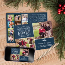 Christelijke kerstfoto Luke 2 Multiple Photo