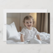 Christelijke Kerstglorie voor God Religious Grey Feestdagenkaart (Achterkant)