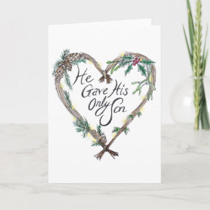 Christelijke kerstkaart feestdagen kaart