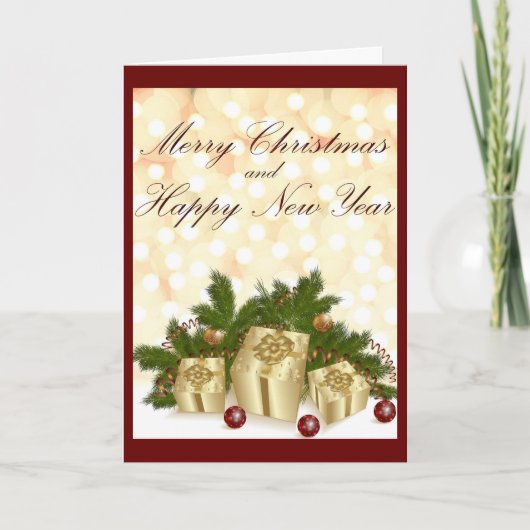 Christelijke kerstkaart feestdagen kaart (Voorkant)