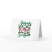 Christelijke kerstkaart