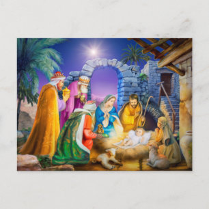 Christelijke Kerstkaart Feestdagenkaart