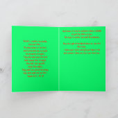 Christelijke Kerstkaart voor beroofde persoon Feestdagen Kaart (Binnen)