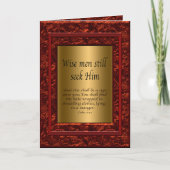 Christelijke kerstKaarten Feestdagen Kaart (Voorkant)