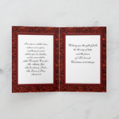 Christelijke kerstKaarten Feestdagen Kaart (Binnen)