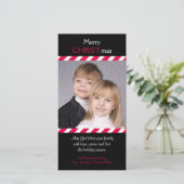 Christelijke kerstkaarten feestdagenkaart (Staand voorkant)