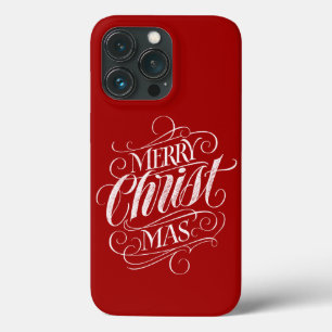 Christelijke kerstkalligrafie Case-Mate iPhone case