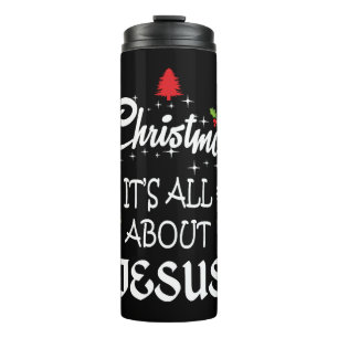 Christelijke Kerstmis - Het draait allemaal om Jez Thermosbeker