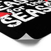 Christelijke Kerstmis Jezus is de reden Poster (Hoek)