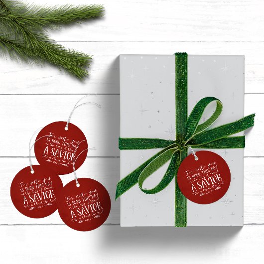 Christelijke Kerstmis Verse Typografie Vakantie Bedankjes Labels