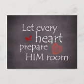 Christelijke kerstquote feestdagenkaart (Voorkant)