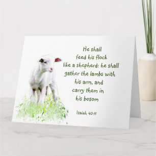 Christelijke kerstscripts Inspirerend versie Kaart